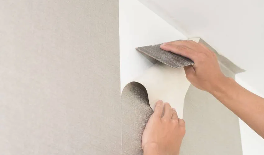 How To Stick Paper On The Wall Without Damaging Paint