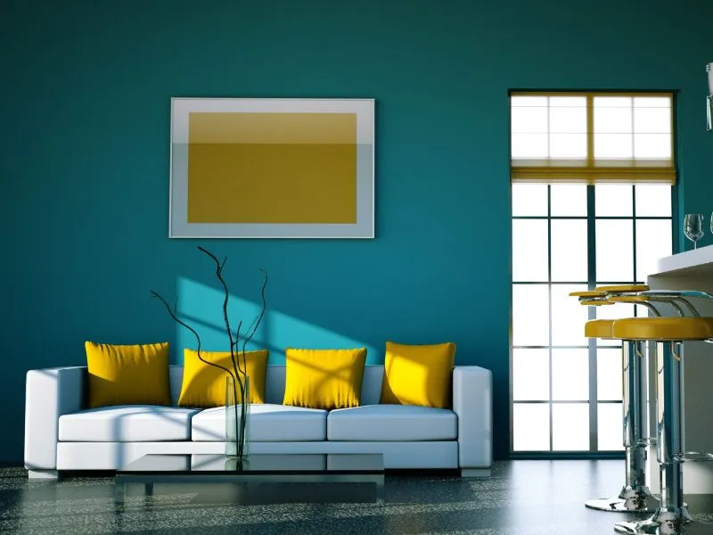 Living room painting