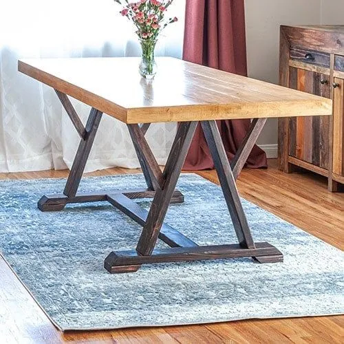 Trestle table