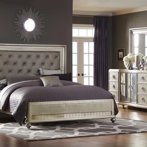 Urban Woodline Bed Set