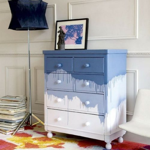 New Painted Nightstand