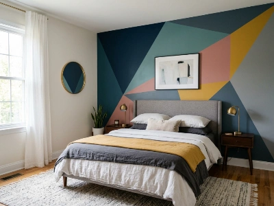 Accent Wall Bedroom Painting